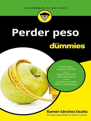 cover image of Perder peso para Dummies
